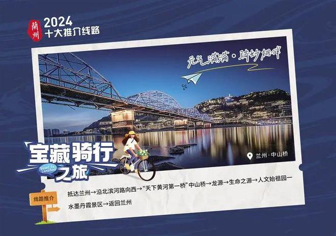 九游app：保姆级攻略：兰州2024十大旅游推介线路(图1)