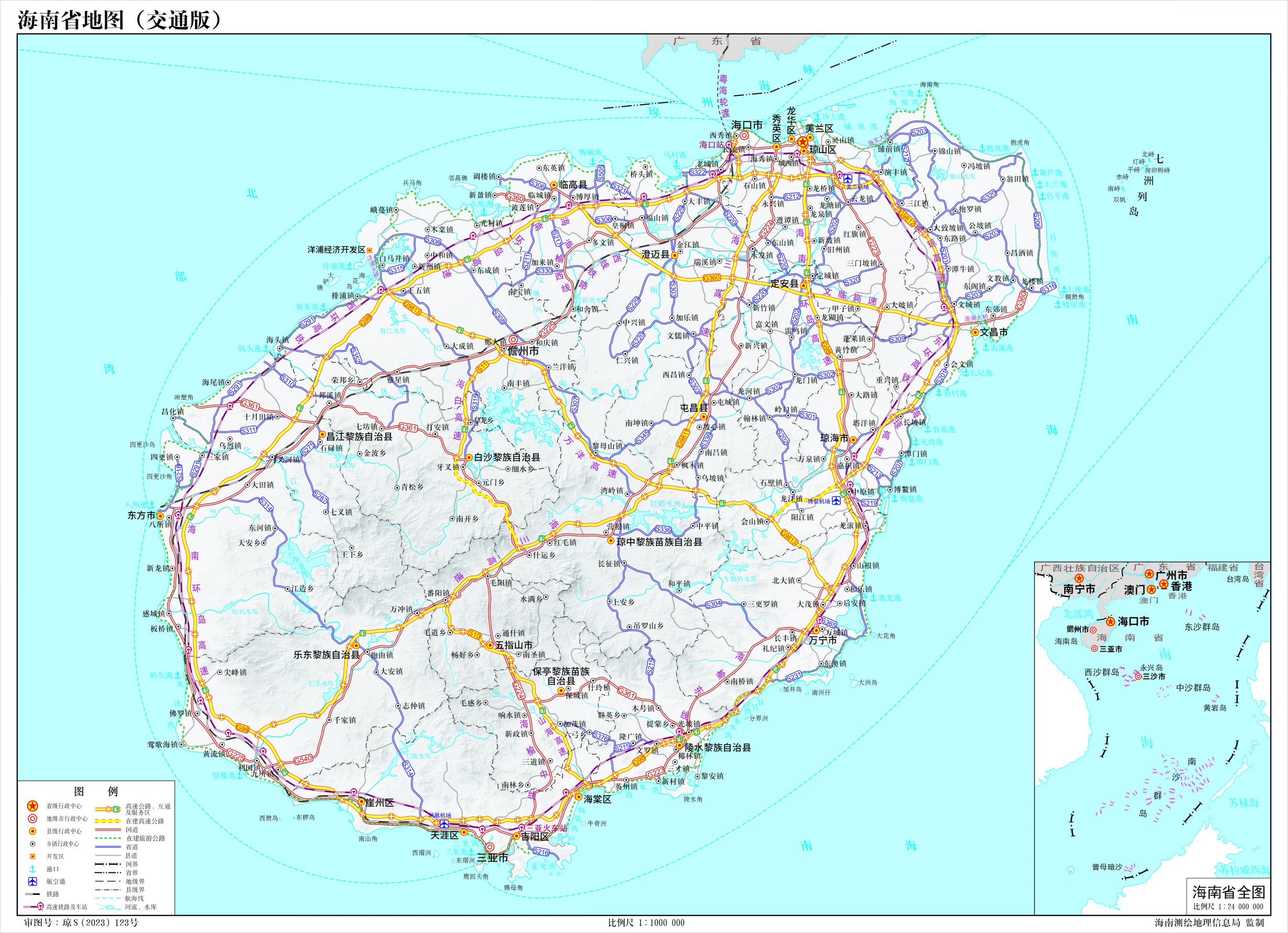 2024海南环岛自驾游旅游路线西线推荐(图1)