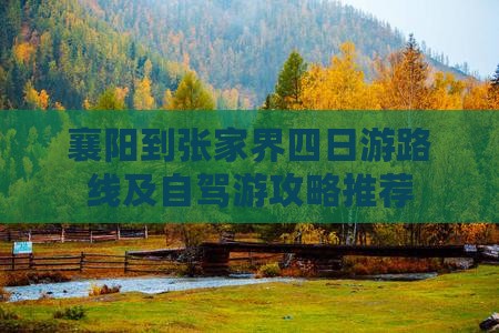 襄阳到张家界四日游路线及自驾游攻略推荐(图2)