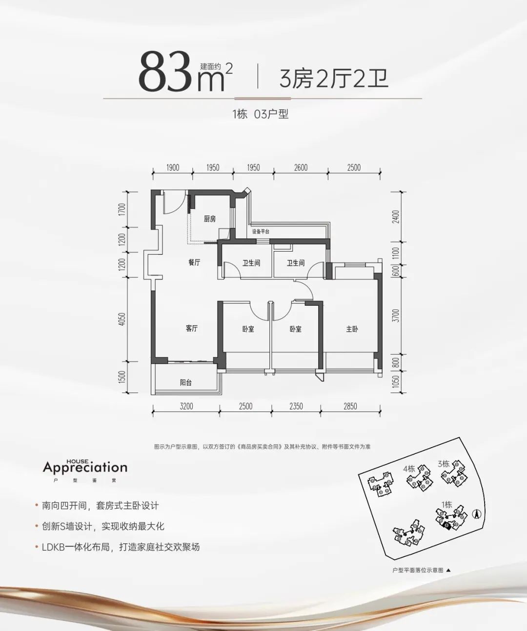 深圳惊现75平3房2卫王炸户型本周日开盘比周边便宜50万起！(图14)