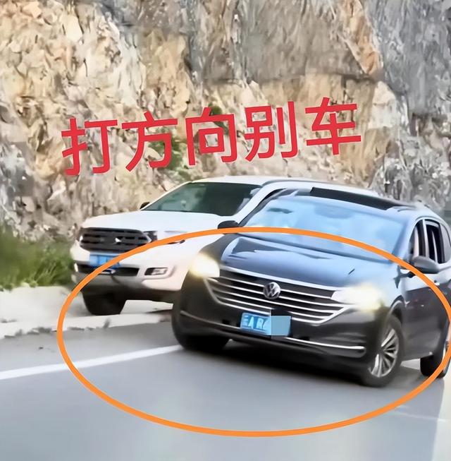 独库公路刚开放就遭堵车恶意别车还开车窗骂人车牌号遭曝光(图5)