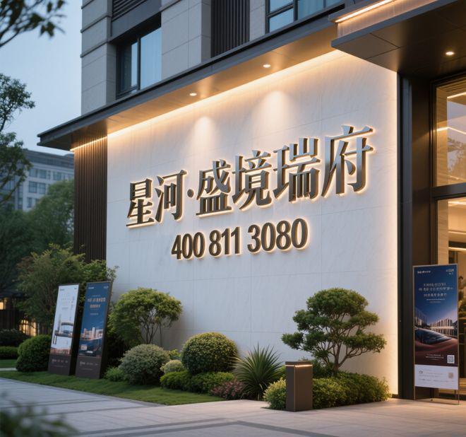 星河盛境·瑞府首付13万！横岗总价270万起精装三房双地铁房(图16)