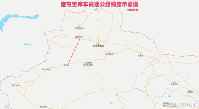 新疆两条重要高速公路开工！线公里自驾游更方便了(图3)