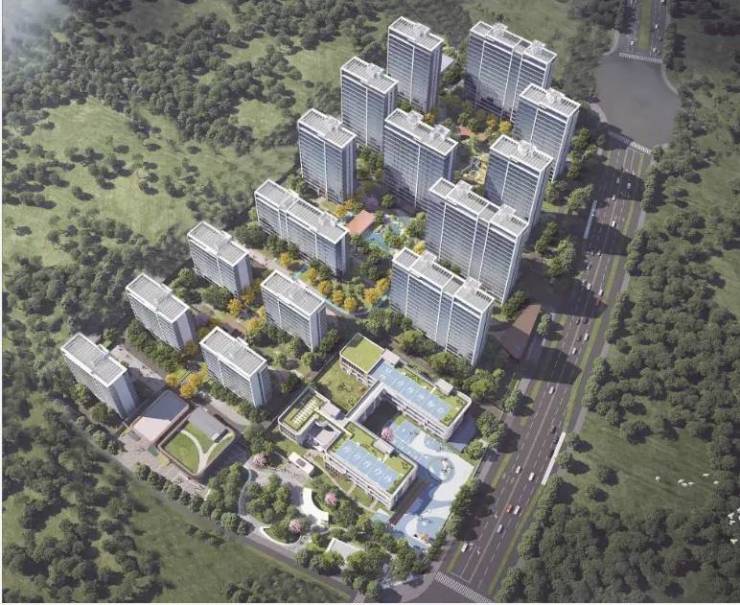 九游app入口：远大九庐售楼部：合肥住宅王炸登场改写合肥人居认知(图4)