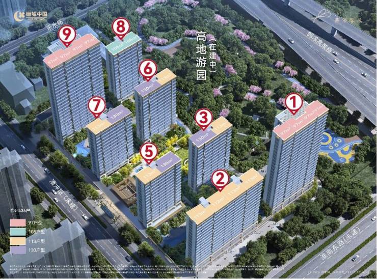 九游app入口：通告合肥绿城燕语春风售楼处发布：绿城燕语春风理想置业优选(图5)