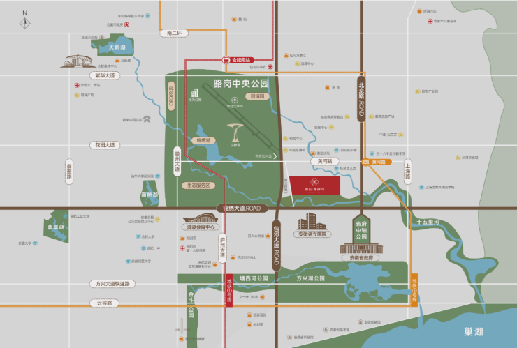 九游app入口：琥珀星樾湾项目售楼处地址(图1)