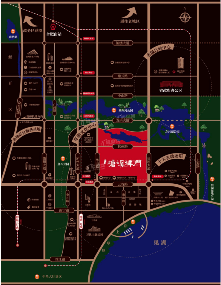 合肥滨湖区房价排行榜-_售楼中心热搜榜-楼盘资讯-动态-图文评测-售价如何(图1)